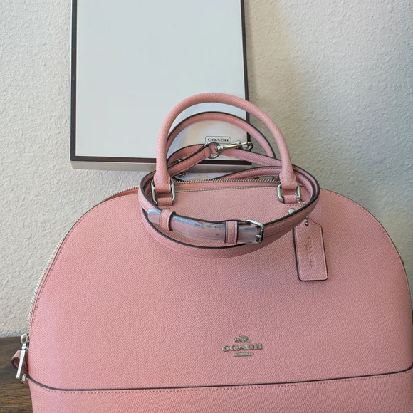 Coach Blush Pink Satchel Bag - Picture 4 of 10